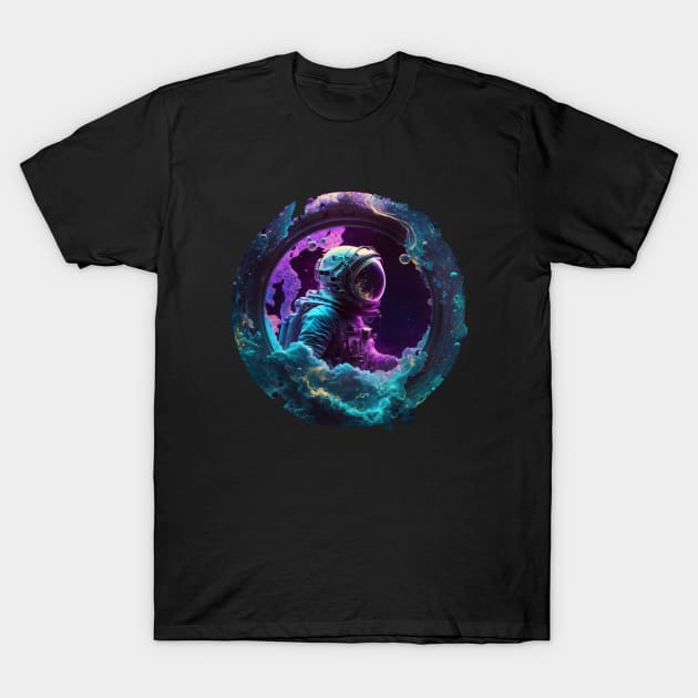 Astronaut Space Shirt T-Shirt by IncpetionWear